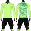 Fans Tops Tees New Mens Adult football jerseys 22/23 Soccer Goalkeeper Uniform Football Long Sleeve Training Football Goalkeeper Soccer Jerse Y240423