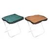 Camp Furniture Portable Folding Stool Collapsible Fishing Chair Fold Up Foot Rest Camping For Patio BBQ Beach Hiking Adult