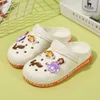 Children's Hole Shoes 2024 Summer New Boys and Girls Wear Resistant Baotou Beach Sandals Baby Shoes