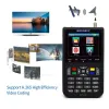 Finder Ibravebox V9 Finder HD Satellite Finder DVB S2 Digital H.265 Full 1080p Byggt 3000mAh Battery FTA