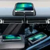 Chargers Car Phone Wireless Charger Pad Silicone Antislip pour iPhone / Samsung / Xiaomi Téléphone mobile Induction Fast Wireless Car Charging