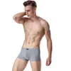 Underpants sexy Männer Unterwäsche Boxer Baumwolle komfortable Plus Größe Lose Trunks Cueca Boxer Shorts Mode männliche Hombre