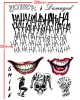 Tatoeages tattoo Halloween Zombie Scar Stickers Face Festival Vampire Tattoo Men Women waterdichte tatoo jongens nep body arm sticker sexy