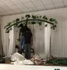 Party Decoration Fashion Pavilion Welcome Sash Lace Stand Outdoor Lawn Flower Arch Wedding Backdrops Floral Row Garland Banner