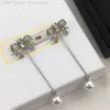 Bracelet Designer Mui Mui Bracelet Woman Luxury 925 Bracelet Miaos New Miu Earrings Necklace Bracelet Imitation Crystal Hairpin Fashion Temperament Small Fragran