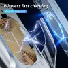 Laddare 30W Fast Wireless Charger Sation Automatisk bil Trådlös telefonhållare Magnetisk luftventilation Stand för iPhone 14 13 12 Samsung Xiaomi