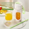 Juicers 340 ml Portable Blender Electric Juicer 12 Blades Fruit Mixers 2600mAh USB RECHARGEABLE Smoothie Juicer Cup Squeear Juice Maker Maker