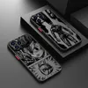 Mobiele telefoon bumpers Hunterhunter Cute cool voor iPhone 15 14 13 12 Mini 11 XS XR X 8 7 Pro Max plus TPU Frosted doorzichtige telefooncase Y240423