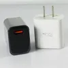 TE-009 22.5W Fast Charger USB Wall QC3.0 Telefonladdare T47 Travel Mobiltelefon Desktop Adapter Snabbladdare