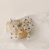 Accessoires Baby Girls Fashion Mesh Bowknot Paille Sac mignon PHOTOGRAPHIE COMPTES POCKE