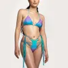 Nieuwe Fringe Swimsuit Bikini Bikini Split Body Bikini Swimsuit voor vrouwen