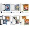 1/2pcs Kids Art Frame Set A4 Front Opening PO Frames Frames Wooden Child A illustres Chiffre d'affichage pour l'artisanat Dessin 3D illustrations 240409