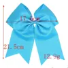 Hair Accessories Hair Accessories Girls Solid Ribbon Grosgrain Bows Clip With Elastic Ties Bobbles Cheerleading Drop Delivery Baby Ki Dh0Fx