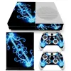 Autocollants Skull Designs Sticker Skin de haute qualité pour l'autocollant de jeu Xbox One S Onsole et Controllers