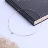 Choker 1PC 304 Stainless Steel DIY Collar Necklace Gold Color Round With Removable Ball End Cap Handmade Women Jewelry