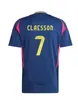 24-25 Sverige Home Soccer Jerseys Dhgate 9 Berg 10 Ibrahimovic Forsberg 11 Nanasi 15 Kulusevski 18 Jansson Yakuda 7 Larsson 4 Milosevic 3 Lindelof anpassade