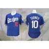 Jerseys de baseball Jersey Dodgers Los Angeles Menes Broidered Fan Edition Elite