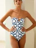 Geometric Formes Outfit da spiaggia 2024 Swimwear Summer Female One Piece e Cover Up Swimsuit Women Suite Abbex usura