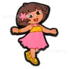 20 colori Princess Anime Charms Charms Wholesale Childhood Memories Game Funny Gift Charms Accessori per scarpe Accessori per scarpe Pvc Fibbia di gomma morbida Clocchi