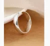 Ringen puur zilver 999 sieraden echte zilveren ringen voor koppels gratis gravure letters 3 mm 4 mm 5 mm 6 mm