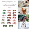 Vêtements pour chiens 20 pcs arcs accessoires de toilettage pour animaux