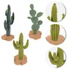 Fiori decorativi 3 peps simulato cactus ornament microlandscape statue decorazioni statue fake adorn