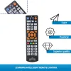Contrôle 1 ~ 5pcs Facile à utiliser Universal Smart L336 Remote Contrôleur IR Learning avec fonction d'apprentissage pour TV / VCR / SAT / CBL / STB
