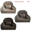 Pillow 4 Pcs/set Newborn Photography Props Baby Posing Sofa Pillow Set Chair Decoration Dropship