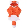 Coats 2019 Child Baby Boy Girl Girl Veste Diswear Coats Fox Hooded Kids Vêtements Costume Kawaii Childre