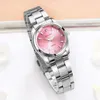 Bracelet rose Femmes Regardez petite cadran pour dames Robe Wristcs Silver en acier inoxydable Affaire imperméable Relojes7552770