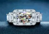 Vintage Male 2ct Lab Diamond cz Ring 925 sterling silver Engagement Wedding band Rings for men Gemstones Party Jewelry2544103