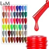 KITS IBDGEL 12 colori da 15 ml Accessori per chiodo polacchi gel per chiodo semipermanent nail art chioda inzuppa