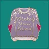 Pins, Brooches Make Wear Mend Sweater Hard Enamel Pin Collecting Lapel Badges Men Women Fashion Jewelry Gifts Adorn Backpack Collar H Dhcuf