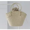 Bolsas de ombro de ombro Manuas Mão Bolsa de praia de verão para mulheres 2024 Bohemian Weave Purse Straw Tote Bolsas femininas Bolsos Mujer