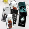 Zbudowniki telefonu komórkowego Art Cool Harries Wand Potters dla Samsung A73 A72 A54 A53 A52S A34 A33 A32 A24 A23 A22 A14 A13 A03S A02S Black Soft Telefon Case Y240423