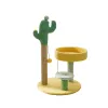 Giocattoli cactus cornice arrampicata gatto sisal colonna di canapa colonna artigli artefatto estate nido di gatto saltare la piattaforma gatto timore giocattolo giocattolo