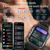 Relógios 2023 Novo relógio inteligente Men Militar IP68 relógios à prova d'água Bluetooth Call 1.85 '' Smartwatch para Xiaomi Andriod iOS