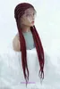 Full lace braid wig multiple cover hand woven