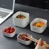 Opslagflessen koelkast doos dieet verpakt mini lunchcontainer voedsel bewaar verse microwae verwarming afgesloten keukenaccessoires