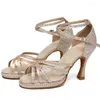 Dance Shoes JuseDanc For Women Latin Ballroom Salsa Jazz Wedding Girls Sandals With Platform Low Heel