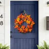 Flores decorativas Ornamento de Halloween Fake Wreath Wreath