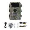 Камеры трассы камера 4K 32MP Wify Game Camera с ночной охотничьей камерой IP66 Wiredange 105 ° WideAngle для мониторинга дикой природы