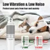 Clippers Benepaw Professional Electric Painless Dog Nail Grinder kraftfull laddningsbar steglös hastighetsreglering All Size Pet Paw Trimmer