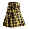 jupes féminines 2023 Européen New Men et femme courte féminine Jupe traditionnelle Plaid Plaid Scottish Plaid Jupe à la mode courte à la mode