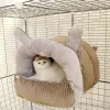 Mats Pet Pad Cat Hammock Hanging Nest Winter Cat Cat Nest Pet Nest Cat Sorage de couchage Cat porteuse de chats