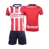 Futbol Formaları 23-24 Meksika Ligi Lions Jersey Chivas Home and Away Yetişkin ve Çocuk Popüler Futbol Jersey Seti