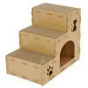 Mats Corrugated Paper Multilayer Scratch Board for Cat, Cute Play House, Rest Nest, Pet Supplies