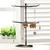 Smyckeslådor BlueLans 2-Tier Rotary Stand Display Rack Earrings Ring Halsband Holder Fashion Organizer Storage 220912 Drop Delivery Dhykb