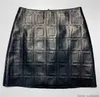 Mode lässige PU-Lederkleider Frühling Sommershorts sexy kurze Röcke Frauen elegant einteilige einköpfige weibliche Frauen sexy Club Party Rock Frauen