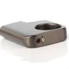 Butane påfyllningsbar metall lättare mini kreativ ringformad lättare fingerring malande hjul rökningstillbehör gåva